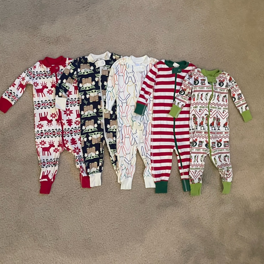 Hanna Andersson Baby Pajamas Bundle